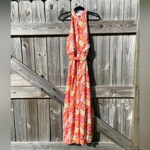 Julia Jordan Colorful Striped Dress Size 8